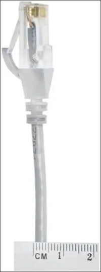 0.75M CAT6 Ultra Thin LSZH Ethernet Network Cable | White