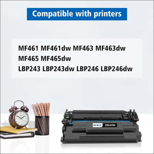 070H Toner Cartridge 10200 Pages High Yield Compatible with Canon 070H CRG070H CRG-070H for i-SENSYS MF461 MF461dw MF463 MF463dw MF465 MF465dw LBP243 LBP243dw LBP246 LBP246 dw...