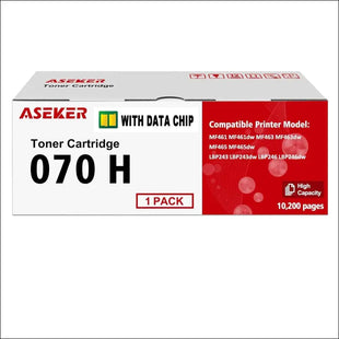 070H Toner Cartridge 10200 Pages High Yield Compatible with Canon 070H CRG070H CRG-070H for i-SENSYS MF461 MF461dw MF463 MF463dw MF465 MF465dw LBP243