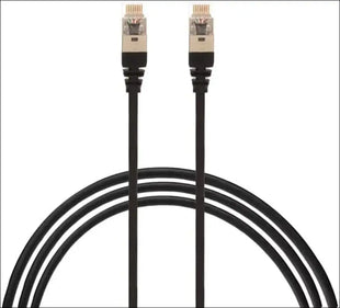 1.5M CAT6A RJ45 S/FTP Thin LSZH 30 AWG Network Cable | Black