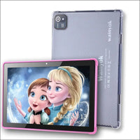 10.1 Inch Android 13 Tablet Kids Tablets: 6GB + 64GB, 1TB Expandable | 2.0GHz Octa-Core, Dual Cameras (5MP+8MP), HD IPS Screen, WiFi 5, Bluetooth 5.0, GMS Certified, Pink