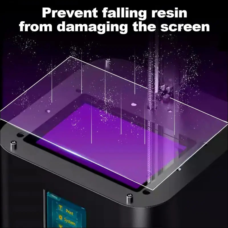 10.1'' Screen Protector for ELEGOO Saturn & Phrozen