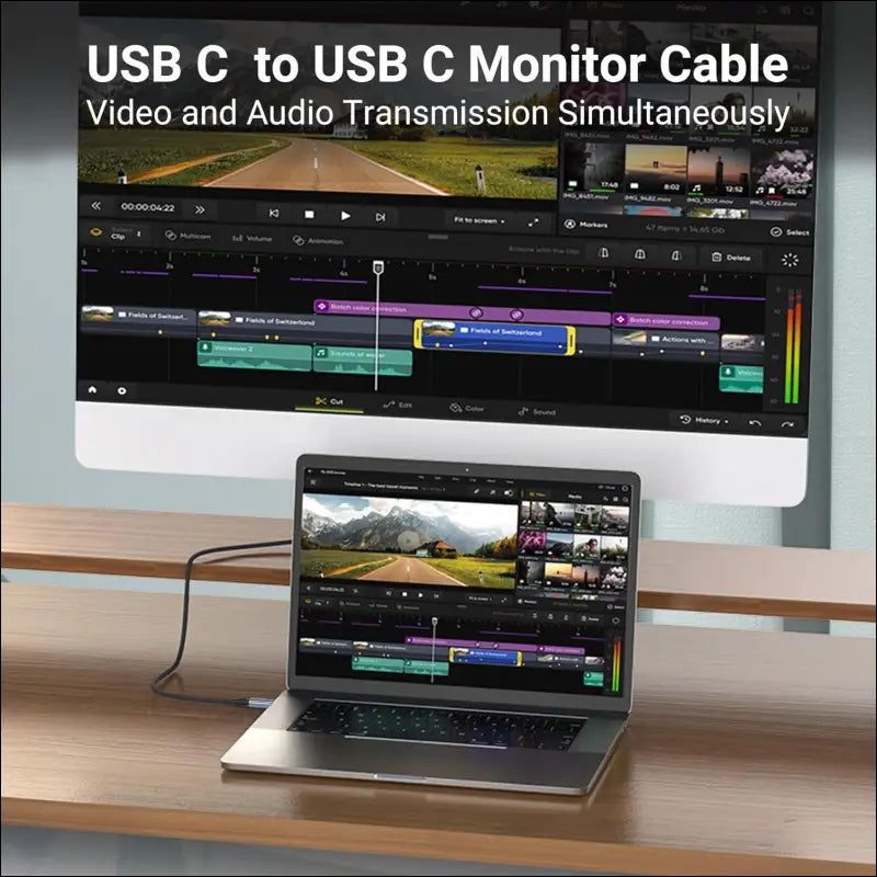 100W USB C to USB C Cable for Thunderbolt 4 Cable(40Gbps, 8K Video Output), USB C Charger Cable 1M, Nylon Braided USB C Charging Cable for Thunderbolt 3 Cable and All USB C -Device (Grey)