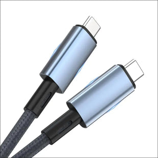 100W USB C to USB C Cable for Thunderbolt 4 Cable(40Gbps, 8K Video Output), USB C Charger Cable 1M, Nylon Braided USB C Charging Cable