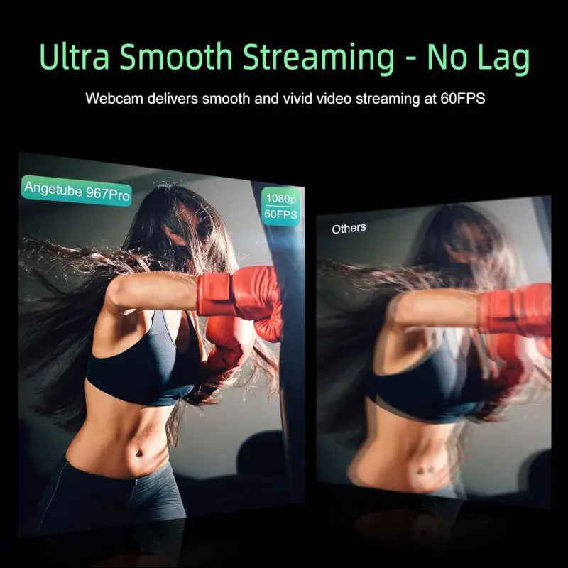 * **1080p Webcam with Ring Light**