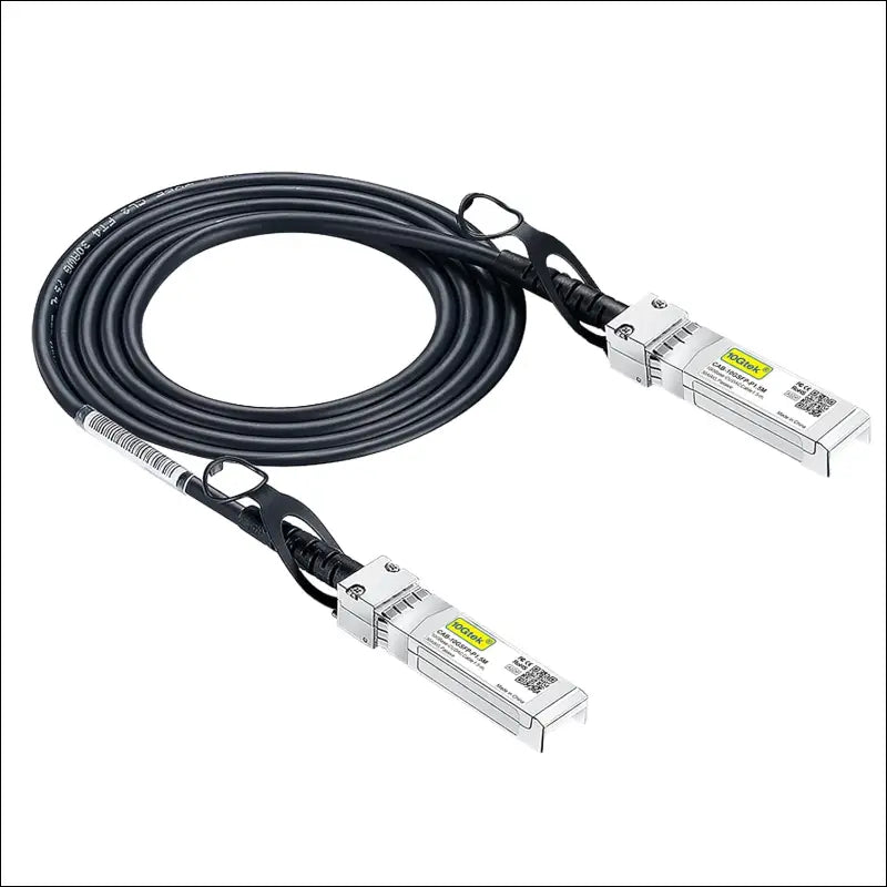 10Gtek 10G SFP + DAC Cable - 10GBASE-CU Passive Direct Attach Copper Twinax SFP Cable for Cisco SFP-H10GB-CU0.25M