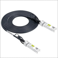10Gtek 10G SFP + DAC Cable - 10GBASE-CU Passive Direct Attach Copper Twinax SFP Cable for Cisco SFP-H10GB-CU0.25M