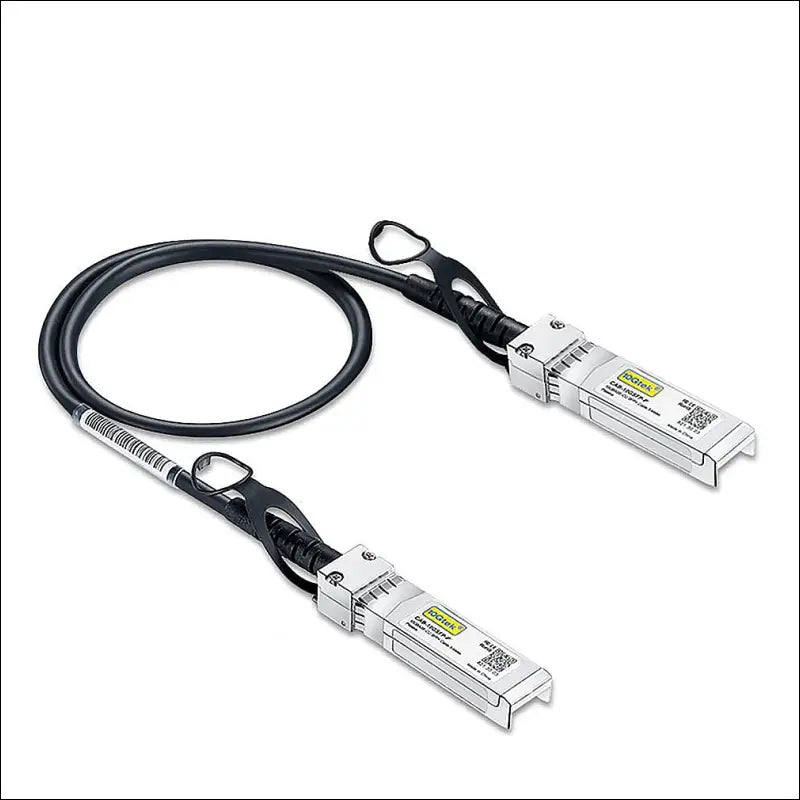 10Gtek 10G SFP + DAC Cable - 10GBASE-CU Passive Direct Attach Copper Twinax SFP Cable for Cisco SFP-H10GB-CU0.25M