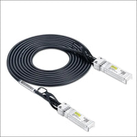 10Gtek 10G SFP + DAC Cable - 10GBASE-CU Passive Direct Attach Copper Twinax SFP Cable for Cisco SFP-H10GB-CU0.25M