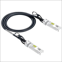 10Gtek 10G SFP + DAC Cable - 10GBASE-CU Passive Direct Attach Copper Twinax SFP Cable for Cisco SFP-H10GB-CU0.25M