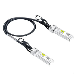 10Gtek 10G SFP + DAC Cable - 10GBASE-CU Passive Direct Attach Copper Twinax SFP Cable for Cisco SFP-H10GB-CU0.25M