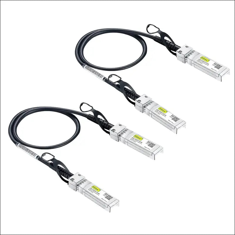 10Gtek 10G SFP + DAC Cable - 10GBASE-CU Passive Direct Attach Copper Twinax SFP Cable for Cisco SFP-H10GB-CU0.25M