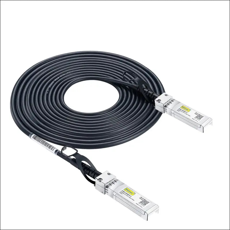 10Gtek 10G SFP + DAC Cable - 10GBASE-CU Passive Direct Attach Copper Twinax SFP Cable for Cisco SFP-H10GB-CU0.25M
