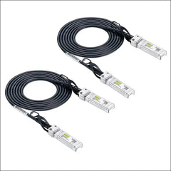 10Gtek 10G SFP + DAC Cable - 10GBASE-CU Passive Direct Attach Copper Twinax SFP Cable for Cisco SFP-H10GB-CU0.25M