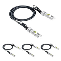 10Gtek 10G SFP + DAC Cable - 10GBASE-CU Passive Direct Attach Copper Twinax SFP Cable for Cisco SFP-H10GB-CU0.25M