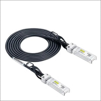10Gtek 10G SFP + DAC Cable - 10GBASE-CU Passive Direct Attach Copper Twinax SFP Cable for Cisco SFP-H10GB-CU0.25M