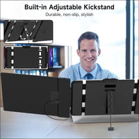 14 Inch FHD 1080P IPS Portable Monitor, Laptop Screen Extension for 13-17.3 Inch Laptop/Mobile Phone/PC/Xbox/PS/Switch/MacBook