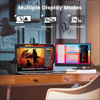 14" Laptop Monitor Extender, FHD 1080P IPS Dual Laptop Screen Extender, HDMI/USB-A/Type-C Plug and Play for Windows, Mac, Chrome, Android, Xbox, Switch, PS5, Work with 13.3”-17”...