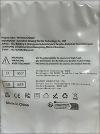 15W Inductive Charging Station Wireless Charger, Wireless Mobile Phone Charger Fast Charging Pad for Google Pixel 8/8 Pro/7/7a/6/5XL, Samsung Galaxy S24/S24 Ultra/S23+/S22/S21...