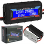 200A DC Digital Monitor Professional DC Battery Monitor Meter Precise LCD Volt Amp Watt Power Analyzer 0-200A 0-60V