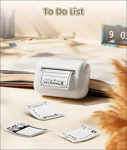 2025 Ultra Portable Design: Q02E Mini Printer – Your Pocket-Sized Printing Solution