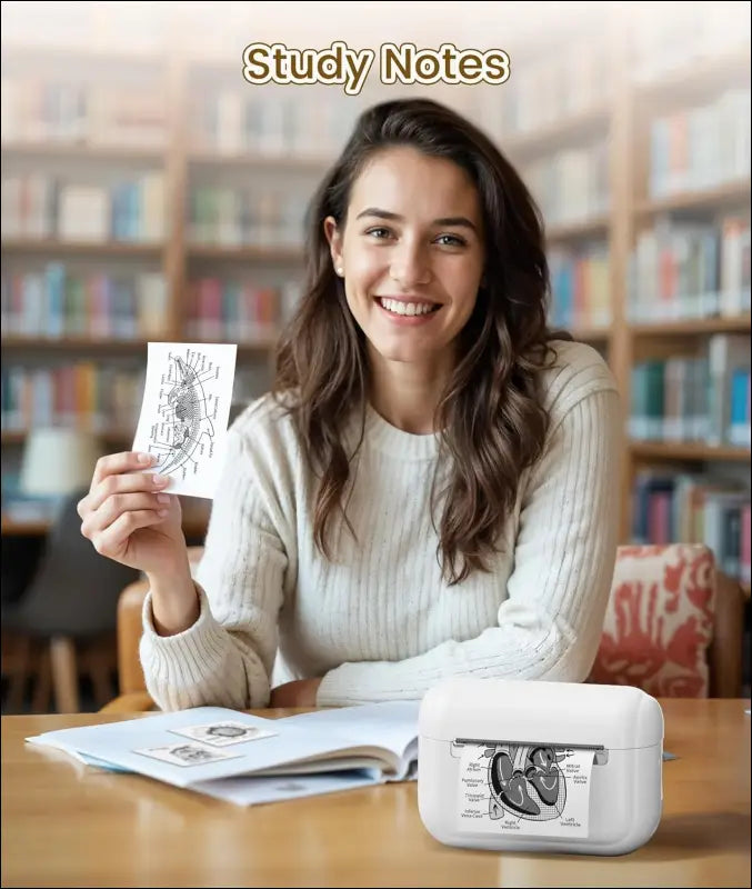 2025 Ultra Portable Design: Q02E Mini Printer – Your Pocket-Sized Printing Solution