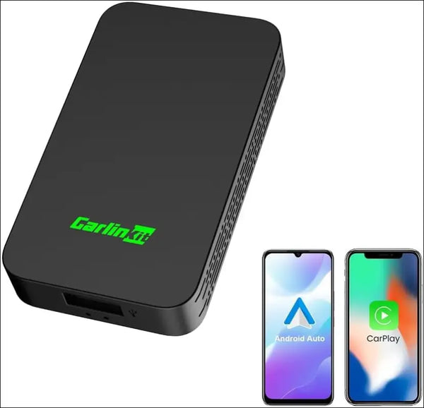 2025 Upgrade CarlinKit 5.0 Wireless CarPlay Android Auto Adapter, Wireless CP/AA Adapter, Wireless Android Auto Adapter, Fast Connect, More Stable,