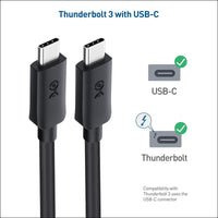20Gbps USB C to USB C Cable - 1.8M, USB-C Cable for [8K@30Hz / 4K@120Hz Video, 240W Charging, 20Gbps Data Transfer], USB-C 3.2 Gen 2
