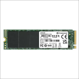 250GB Transcend PCIe SSD 115S NVMe M.2 2280 PCIe Gen3 x4 SSD
