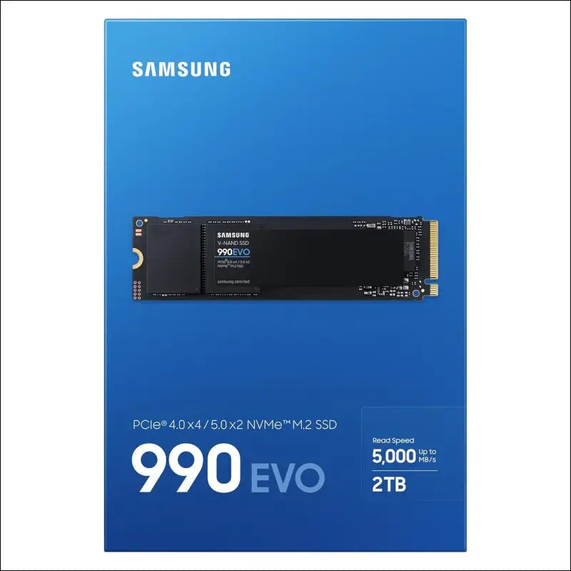 2TB Samsung 990 Evo PCIe Gen5 NVMe SSD MZ-V9E2T0BW