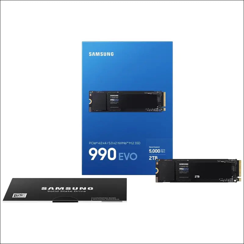 2TB Samsung 990 Evo PCIe Gen5 NVMe SSD MZ-V9E2T0BW