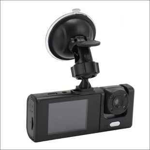 3 Channel Dash Cam Front and Rear Indoor, 1080P HD Dash Cam for Cars, 170° Wide Angle, Triple Dash Cam with IR Night Vision, 24 Hour Parking, Loop,