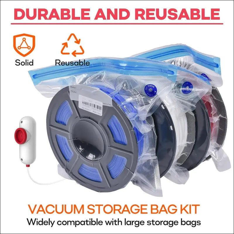 3D Filament Vacuum Storage Kit