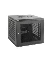 Tecmojo 6RU Wall Mount Network Cabinet 450mm Deep Data Server Rack Enclosure with Lockable Glass Door and Side Panels
