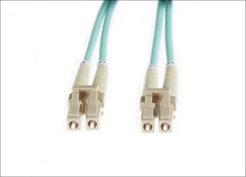 4Cabling 0.5m LC-LC OM4 Multimode Backwards Compatible with OM3 Fibre Optic Duplex LSZH Patch Lead 2mm Oversleeving