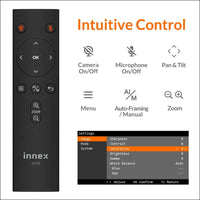 * **4K AI Webcam with Remote Control**