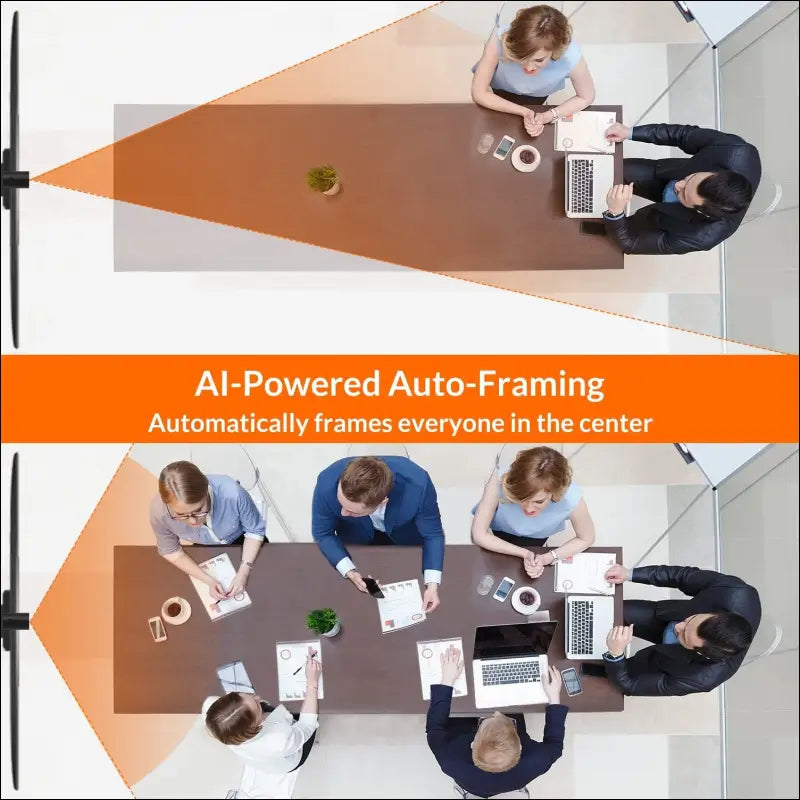 * **4K AI Webcam with Remote Control**