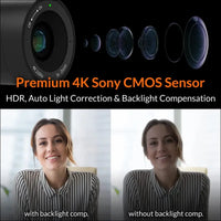 * **4K AI Webcam with Remote Control**