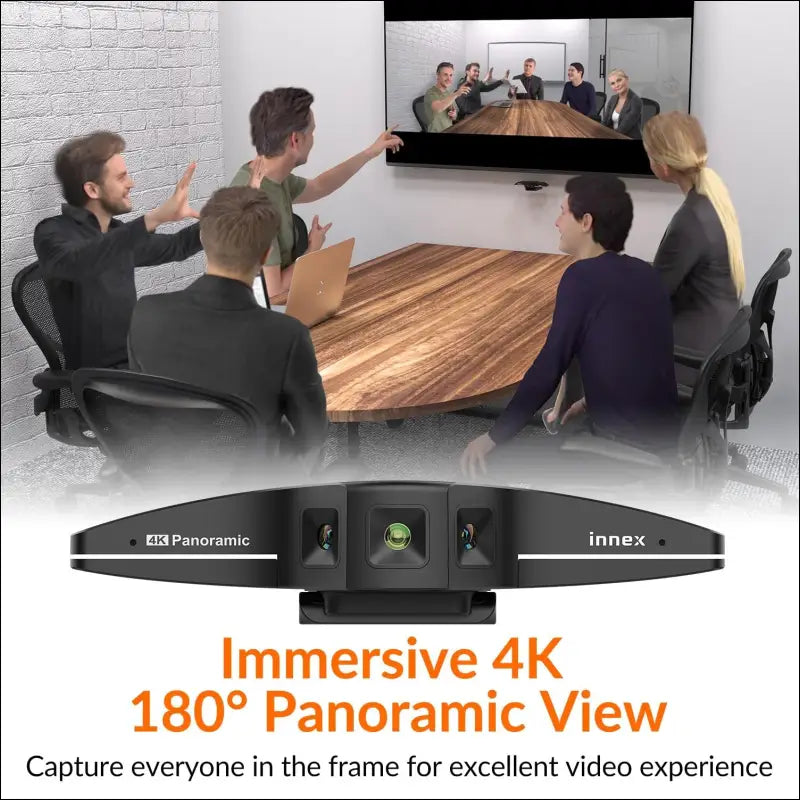 * **4K AI Webcam with Remote Control**