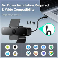4K Webcam with AI & Gesture