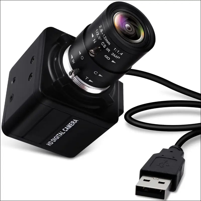 * **4K Zoom Webcam with Varifocal Lens**