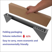4U Folding 19 Inches Cold Rolled Steel Wall Mountable Simple Vertical Rack and Networking Euipment Rack Including Hardware for Assembly (4U100)…