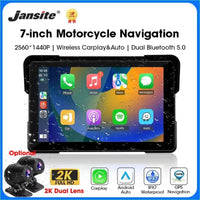 5/7 inch Carplay Motorcycle DVR Navigation GPS Wireless CarPlay Android Auto Airplay Display Screen Portable Moto