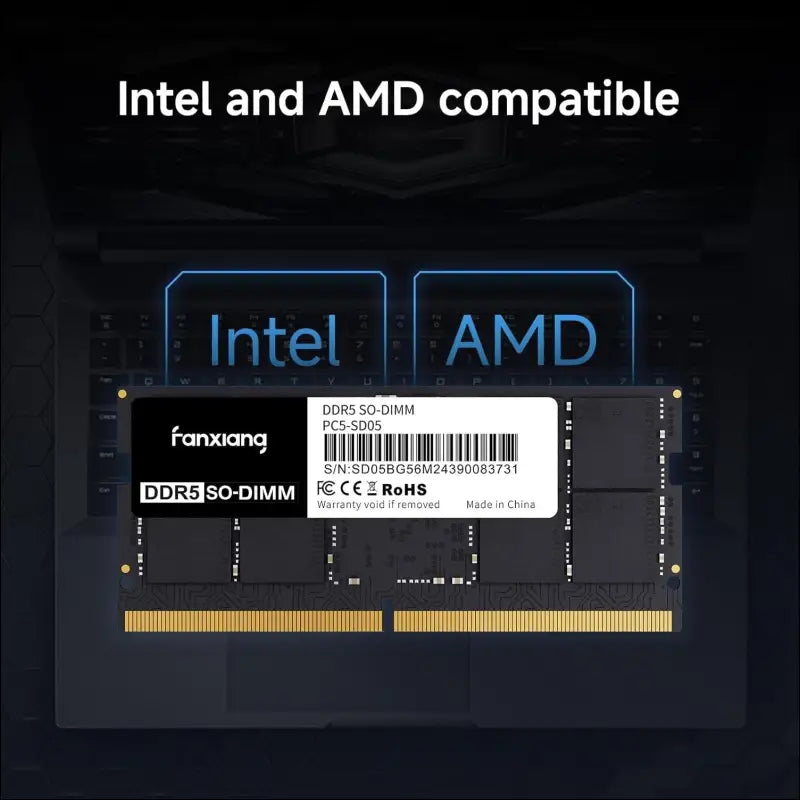 64GB DDR5 4800MHz Laptop RAM Kit
