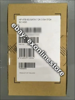 765253-B21 - 4TB 6G SATA 7.2K rpm LFF (3.5-inch) SC Midline 512e Hard Drive