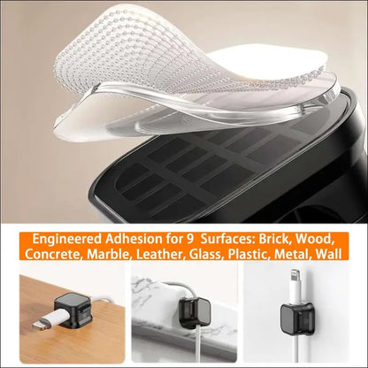 **"8-Pack Magnetic Cable Organizer"**