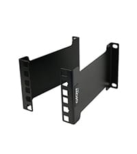 Tecmojo 2RU Server Rack Depth Extender 106 mm Recessed Mount Adapter Kit for Network Standard 19 inches Open Frame