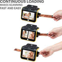 Kodak Slide N SCAN Digital Film Scanner | 22MP High-Res Photo Converter with 5” LCD