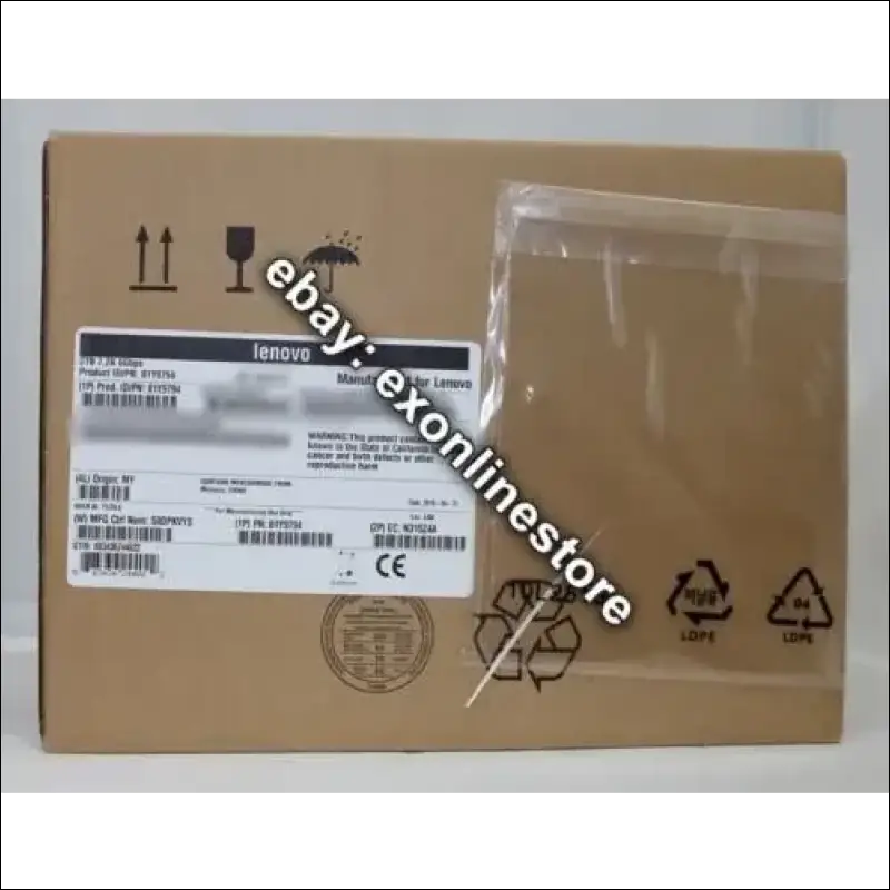 81Y9794 - 2TB 7.2K 6Gbps NL SATA 3.5" G2HS HDD (FRU: 81Y9795)