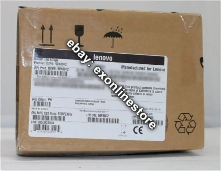 90Y8872 - 600GB 10K 6Gbps SAS 2.5" SFF G2HS HDD (FRU: 90Y8873)